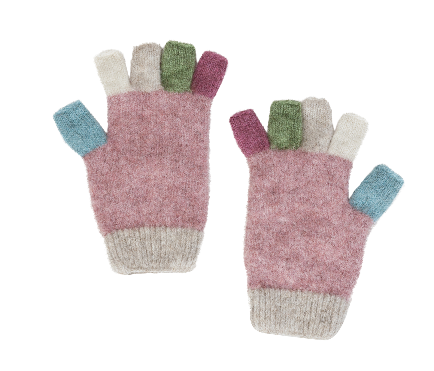 Multi Fingerless Glove