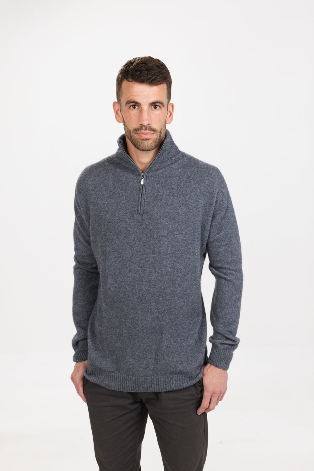 Lightweight Half Zip Sweater