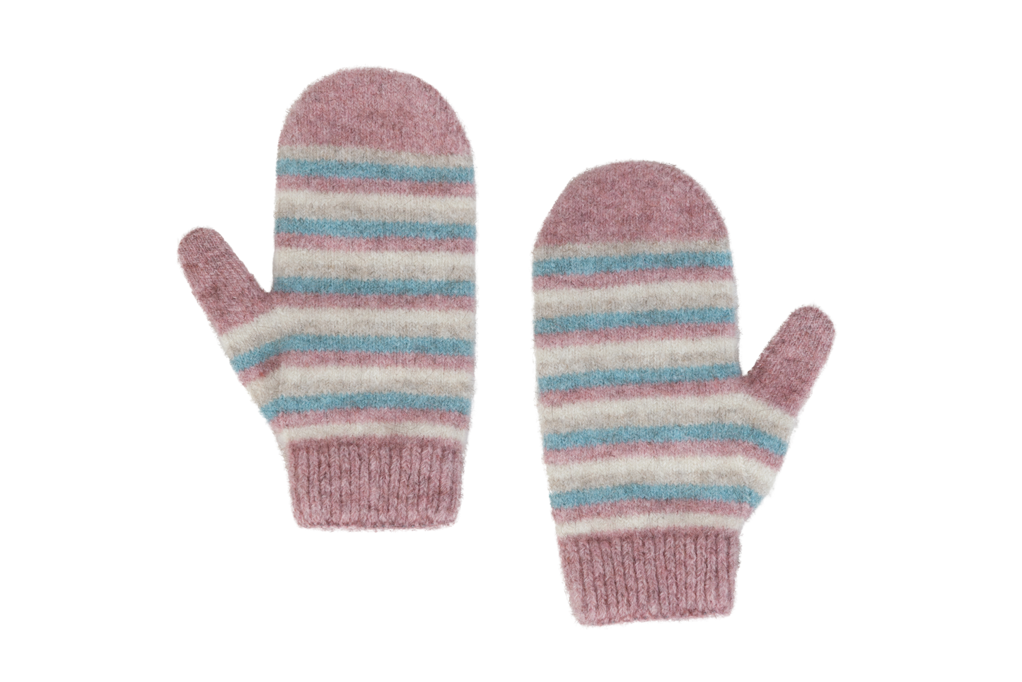 Striped Mittens