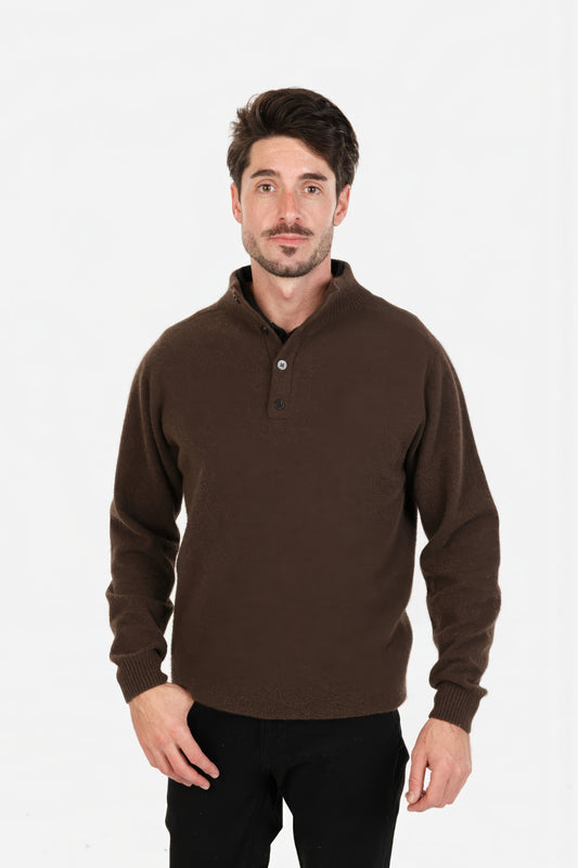 Button Collar Sweater