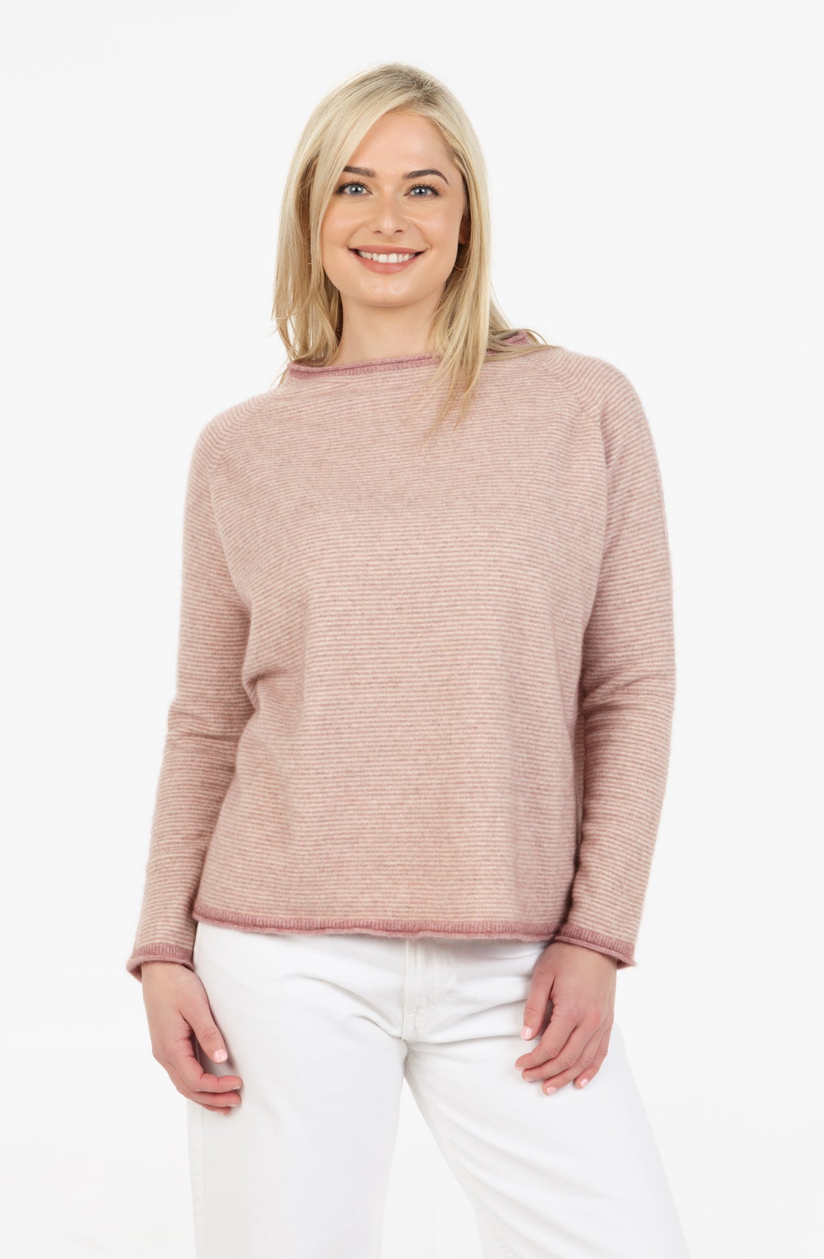Microstripe Sweater