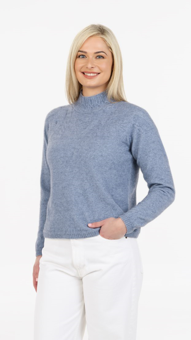 Cable Yoke Sweater