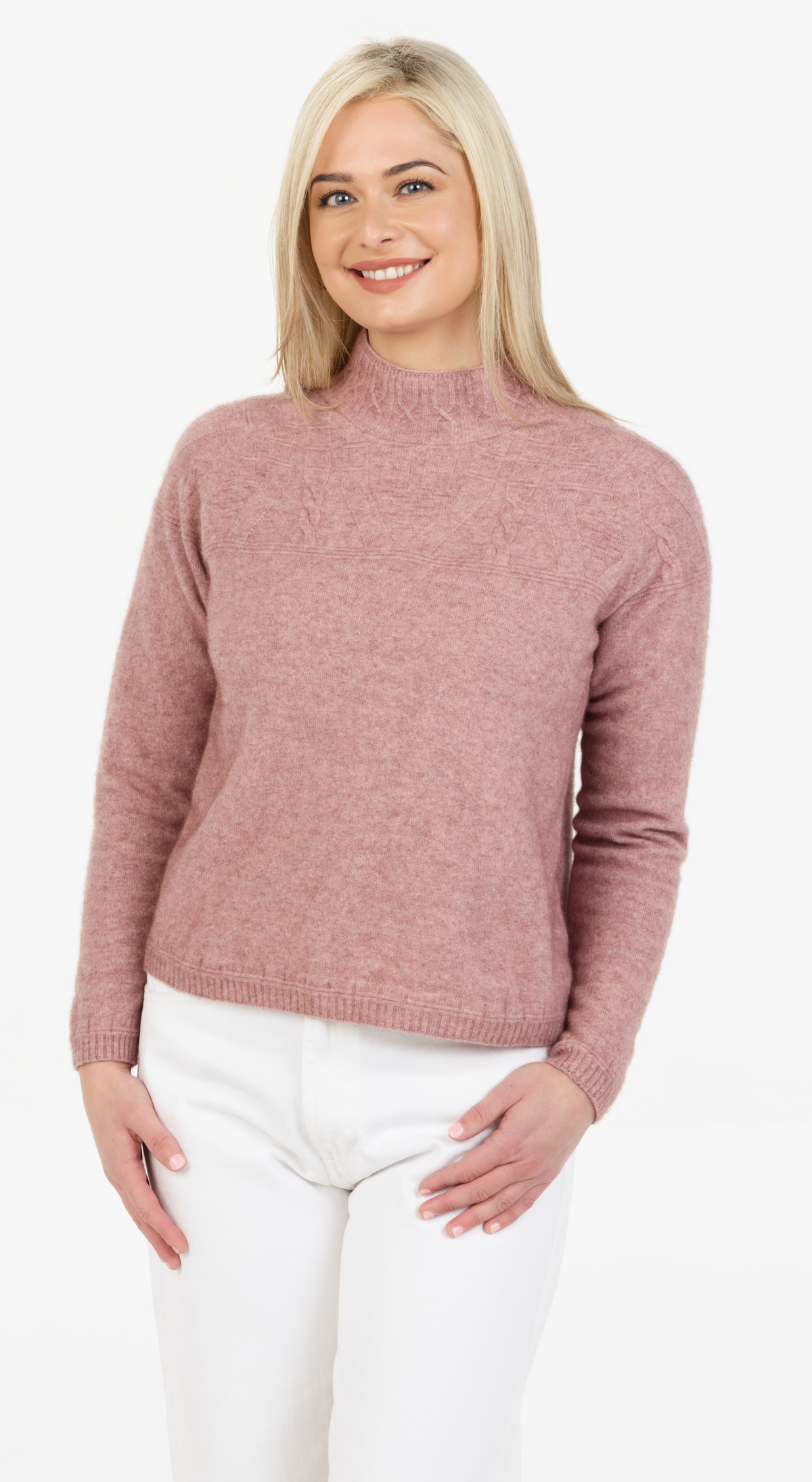 Cable Yoke Sweater
