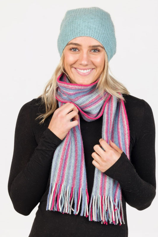 Multi Striped Scarf