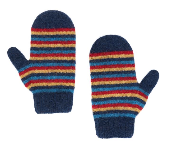 Striped Mittens