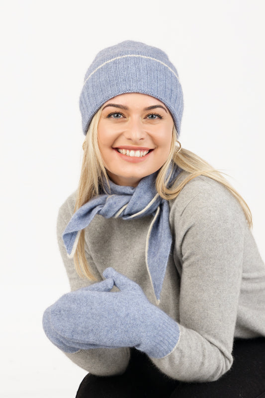 Colour Trim Mittens