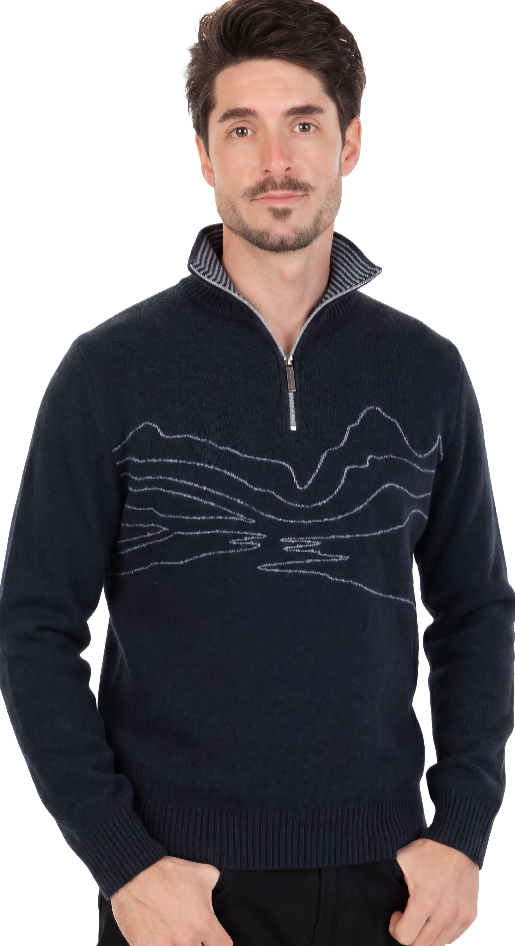Mountain Scene Sweater
