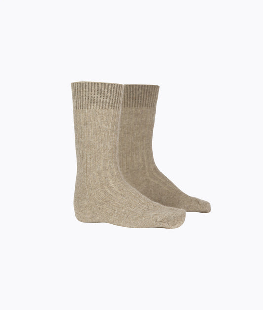 Rib Plain Socks